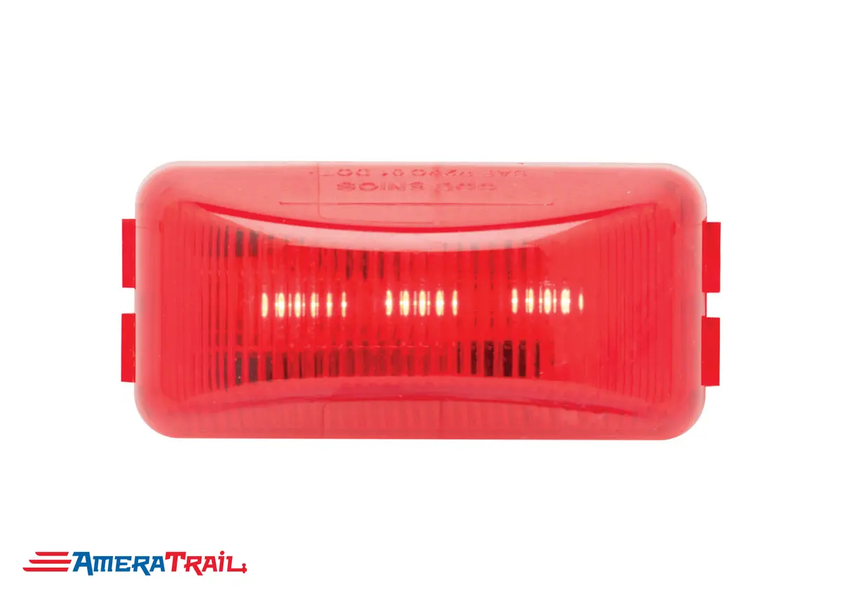 Red Thin Line Led Clearance / Side Marker, Optronics 1