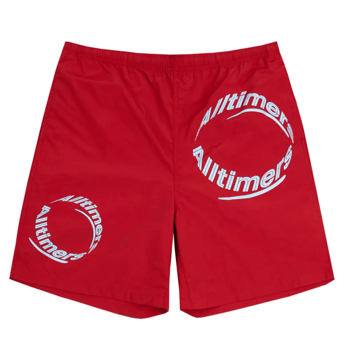 Alltimers Draino Swim Shorts Dark Red 1