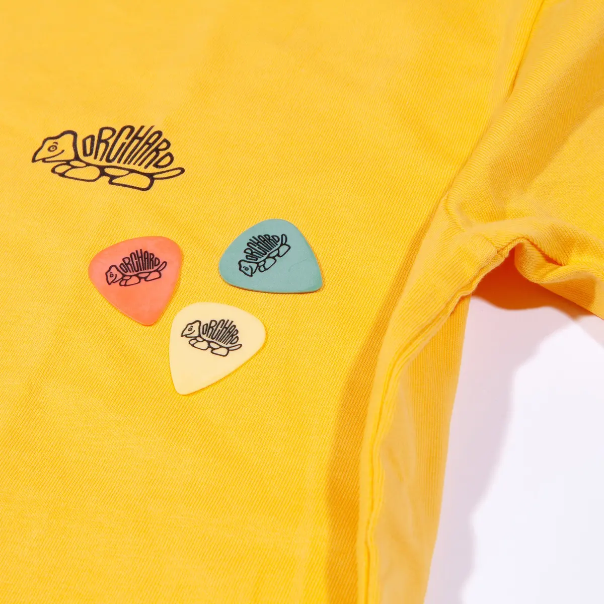 Orchard A.R.C. Plectrum Tee Yellow 2