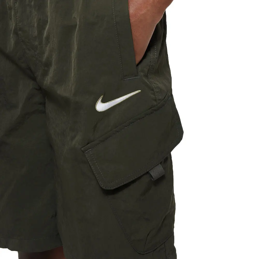 Nike Sb Big Kids' Woven Cargo Shorts Green 2