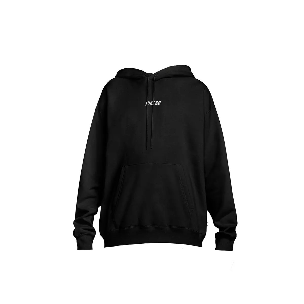 Nike Sb Fleece Pullover Skate Hoodie Black 1