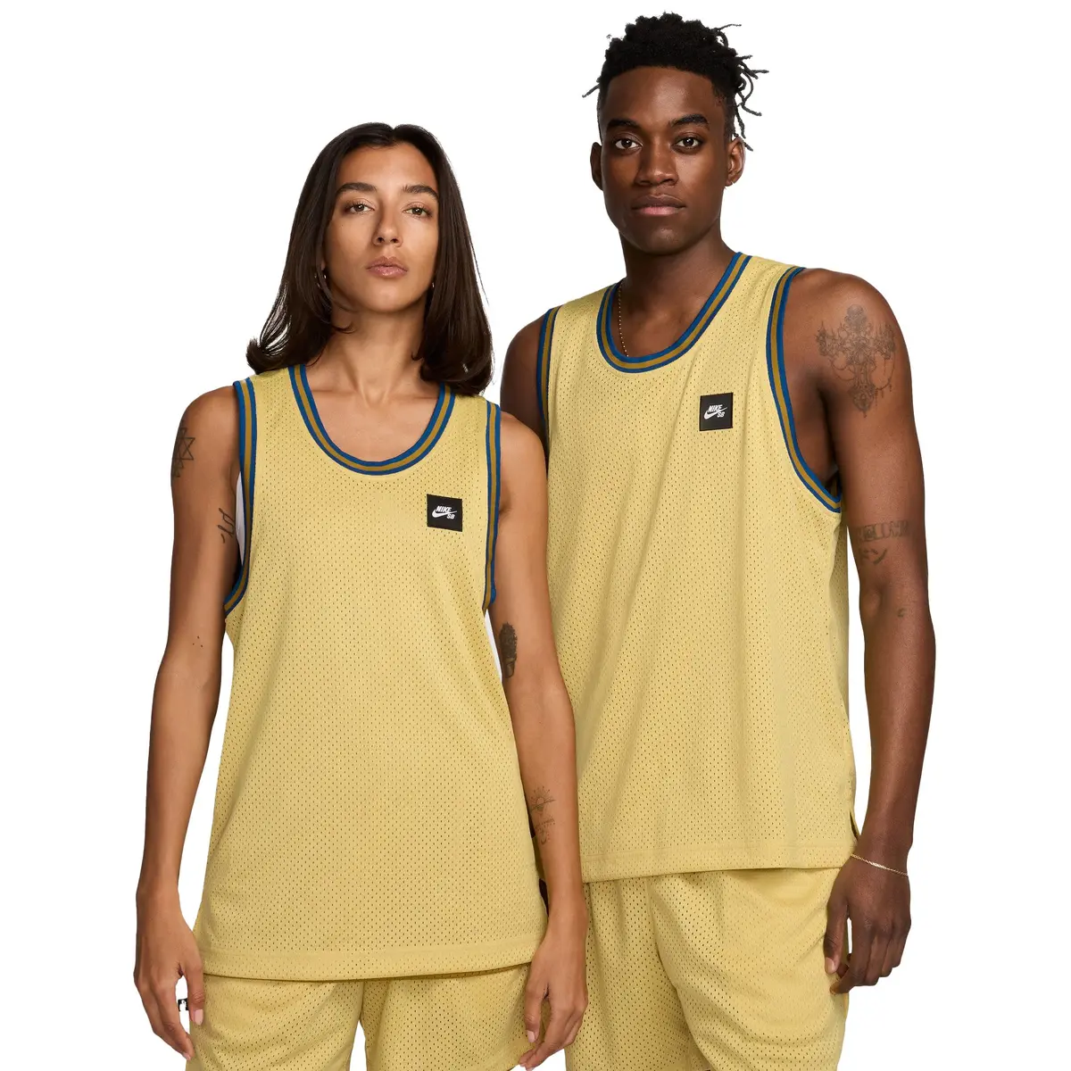 Nike Sb Reversible Basketball Jersey Saturn Gold/Bronzine 1