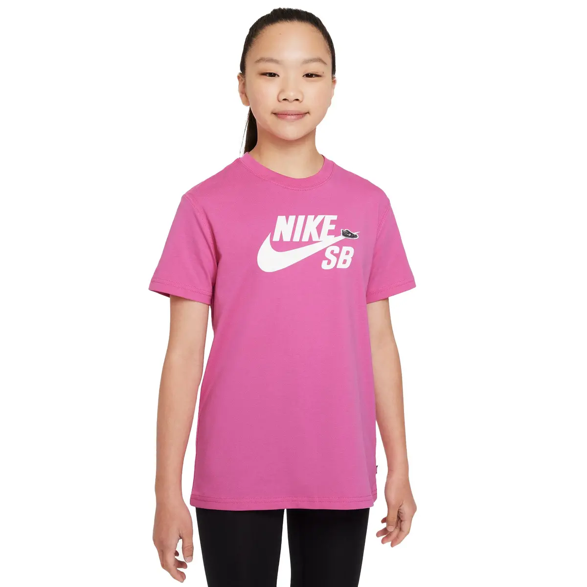 Nike Sb Big Kids' T-Shirt Alchemy Pink 1