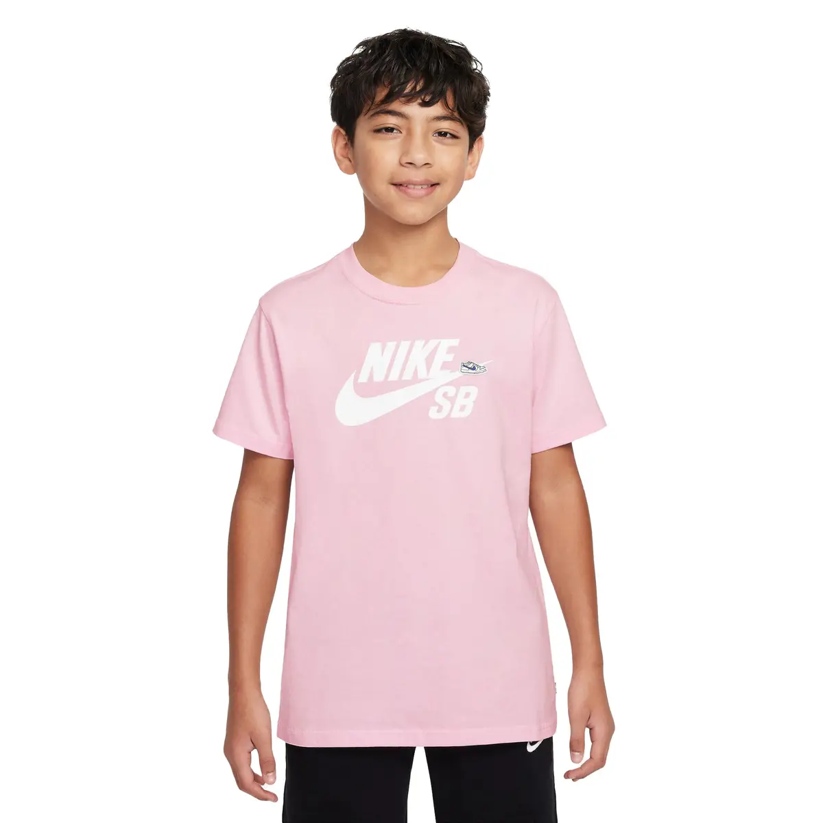 Nike Sb Big Kids' T-Shirt Medium Pink 1