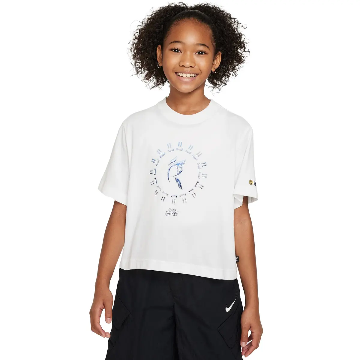 Nike Sb Rayssa Kids Boxy Tee White 1