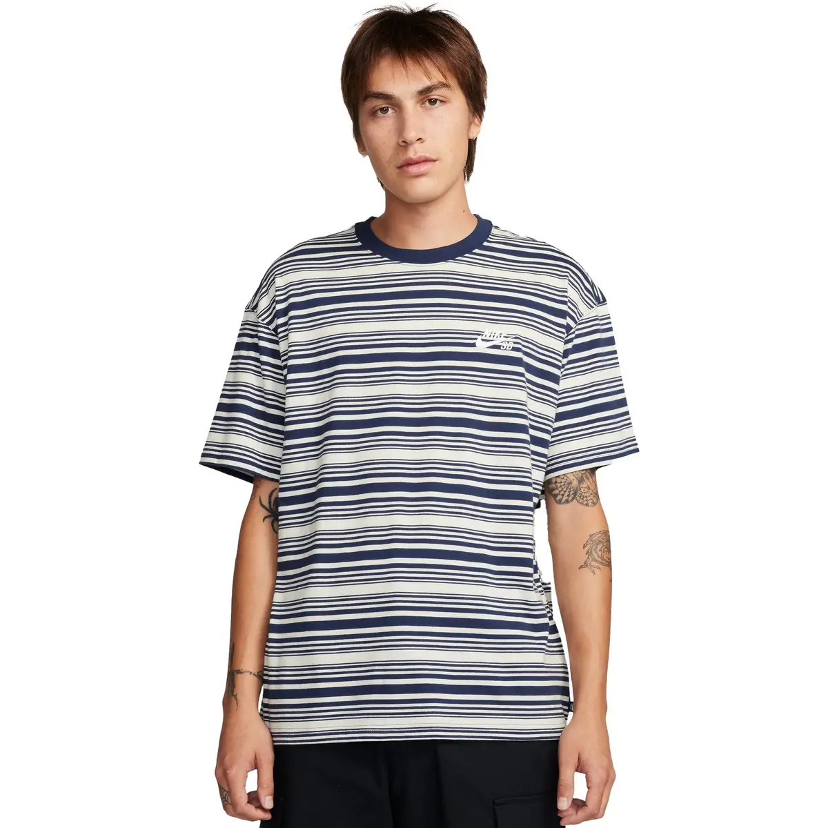 Nike Sb Max 90 Stripe Tee Midnight Navy 1