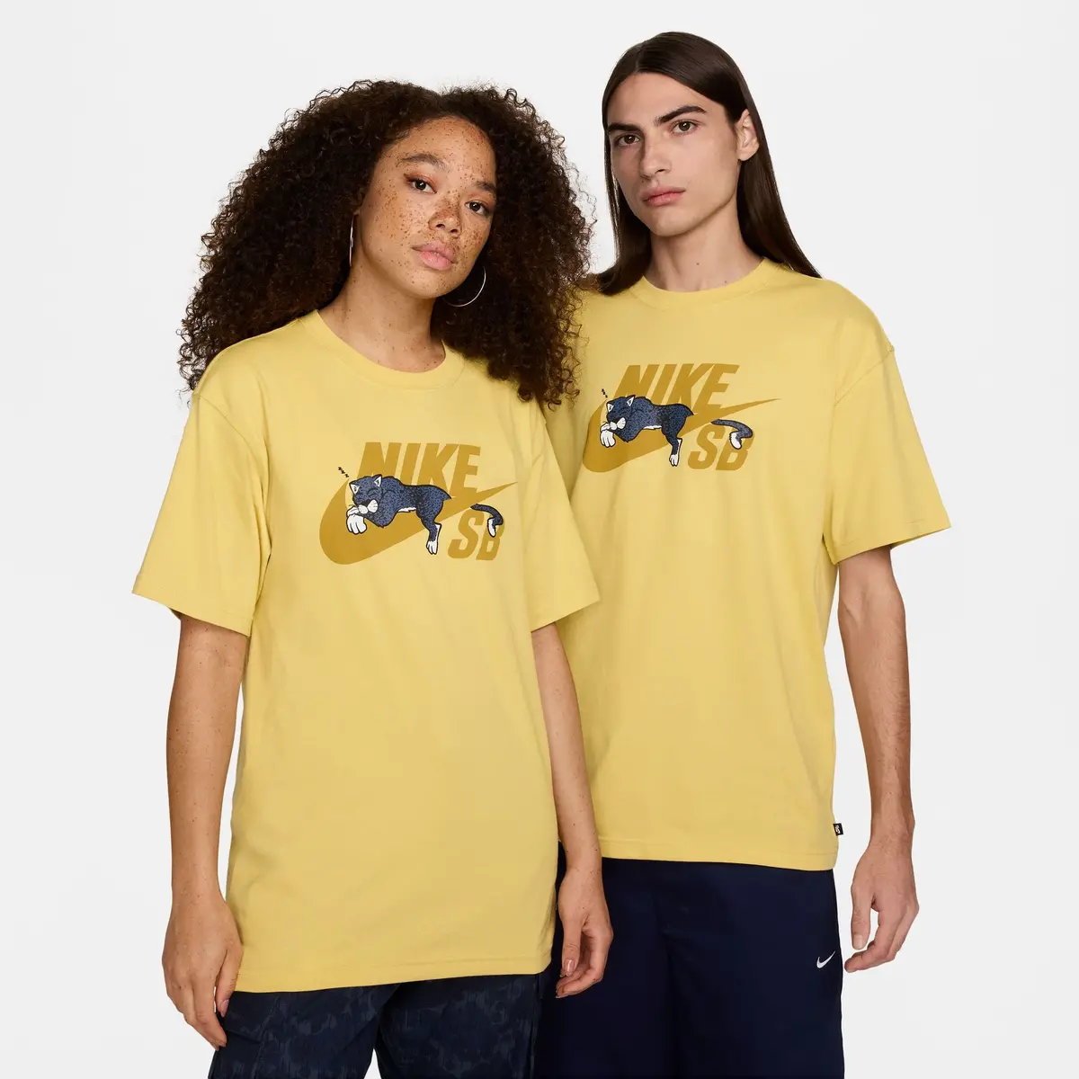 Nike Sb Panther Tee Saturn Gold 4