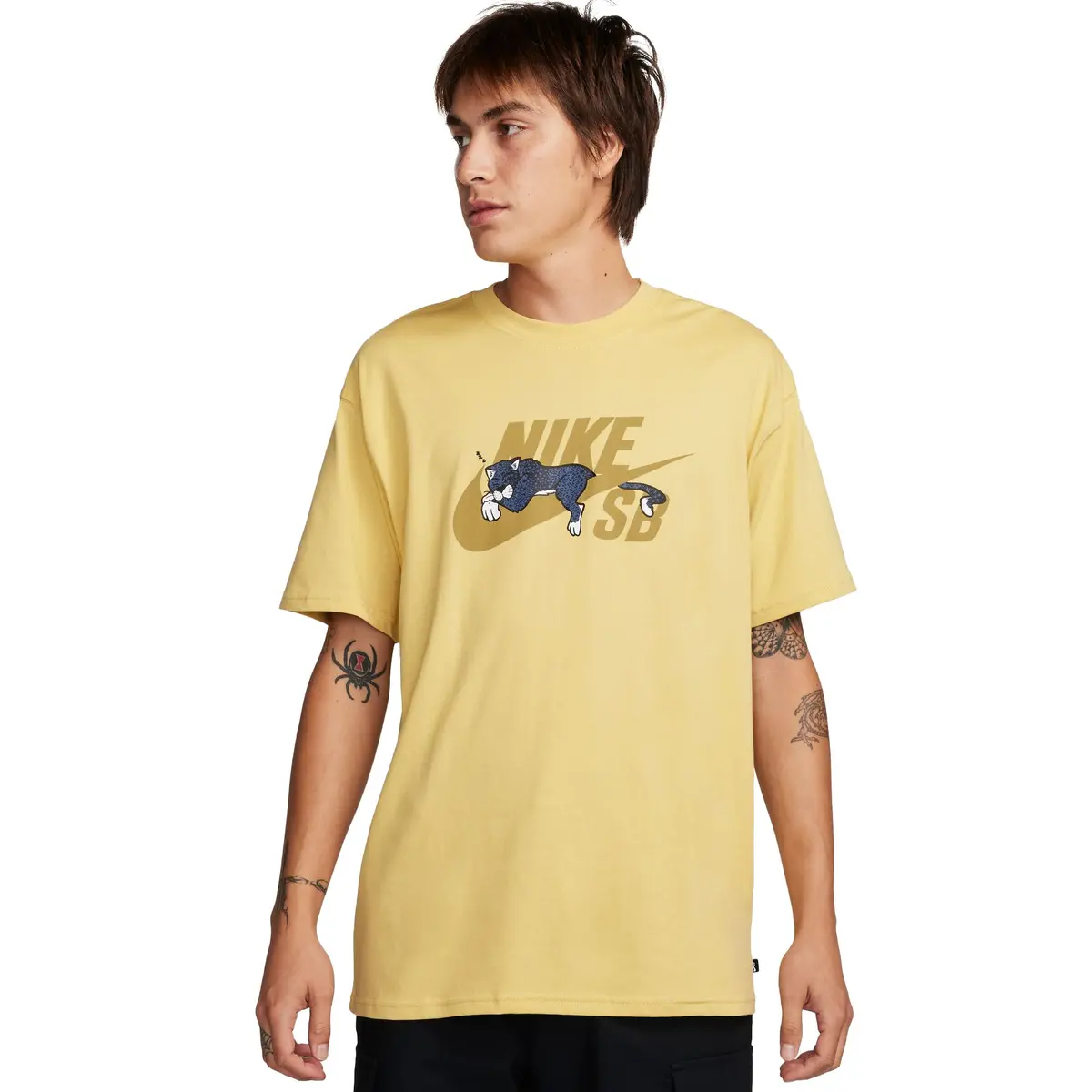 Nike Sb Panther Tee Saturn Gold 1