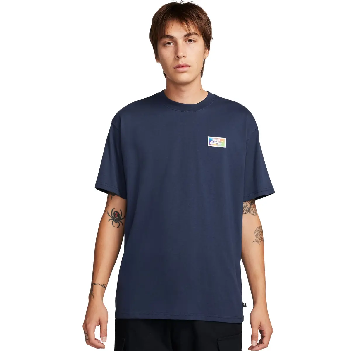 Nike Sb Thumbprint Tee Midnight Navy 1