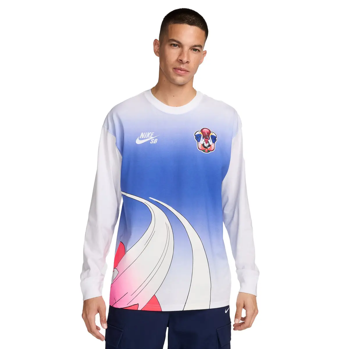 Nike Sb Oly Ls Tee White 1