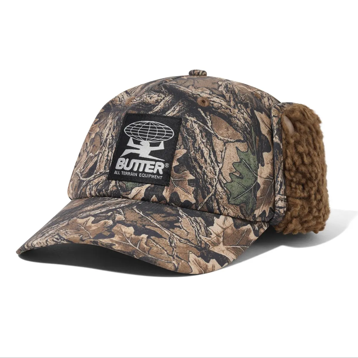 Butter Goods All Terrain 5 Panel Cap Forest Camo 1