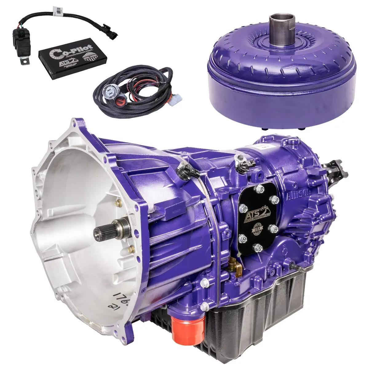Ats Allison Lct1000 Transmission Package 2Wd 2001-2019 6.6L Lb7 Lly Lmm Lml L5p Duramax 6