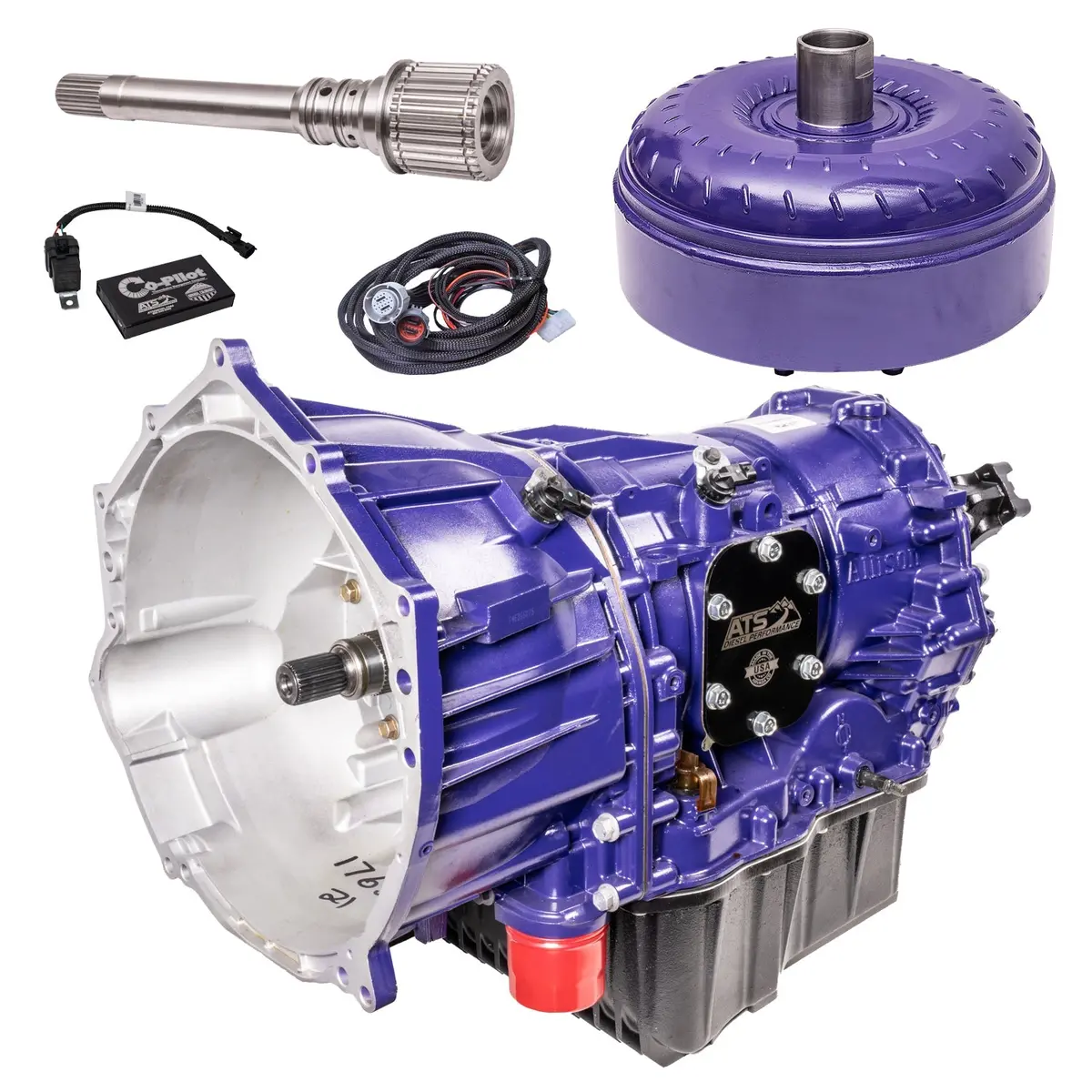 Ats Allison Lct1000 Transmission Package 2Wd 2001-2019 6.6L Lb7 Lly Lmm Lml L5p Duramax 7