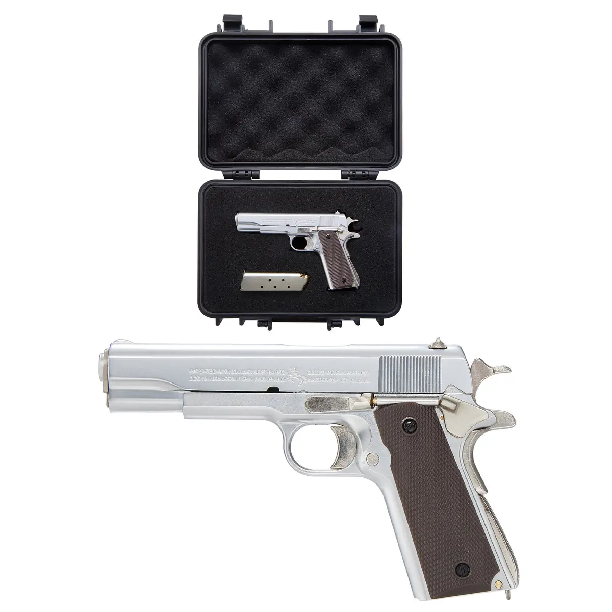 M1911 - Silver - Wolfhound Tactical Miniature Pistol Model 1