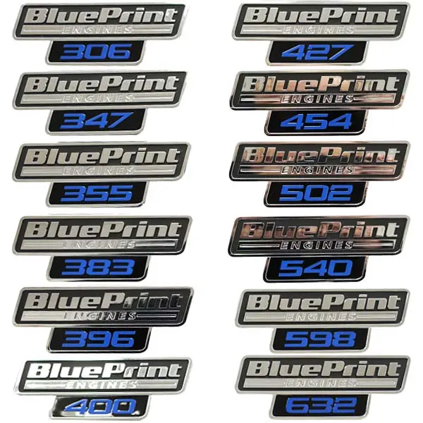 Blueprint Engines Fender Badges 1