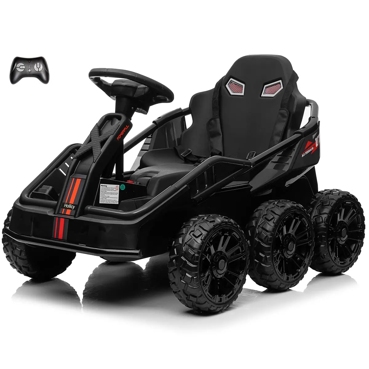 Extreme 2.0 6 Wheel Utv 24V Ride On Car With Remote Control, 4Wd, Eva Tires 1