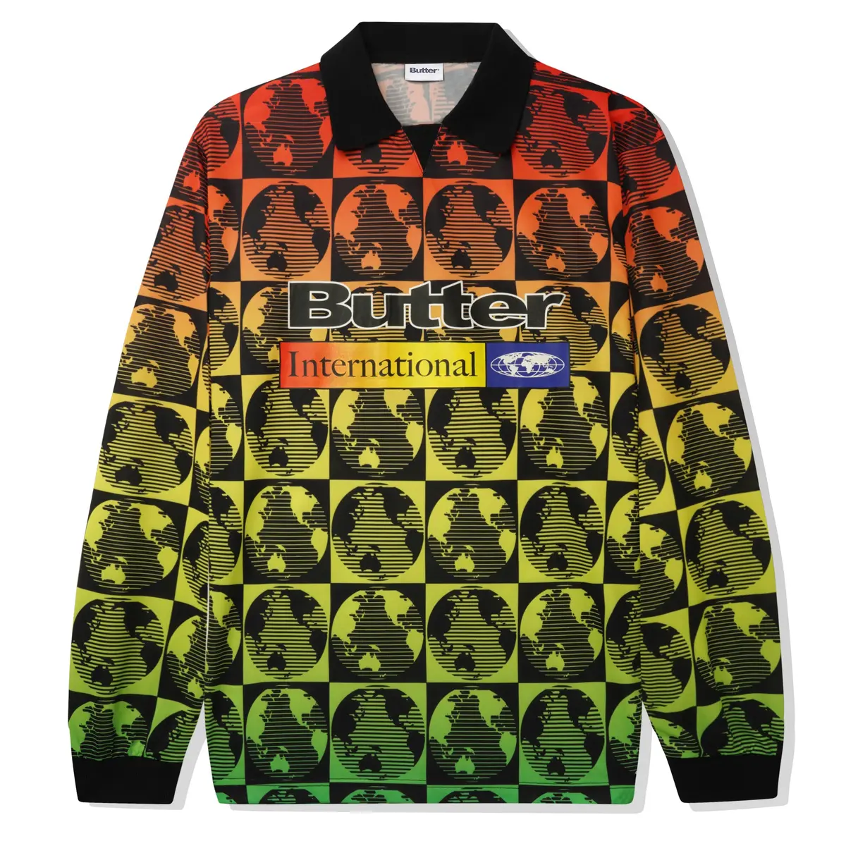 Butter Goods Atlas Ls Jersey Multicolor 1