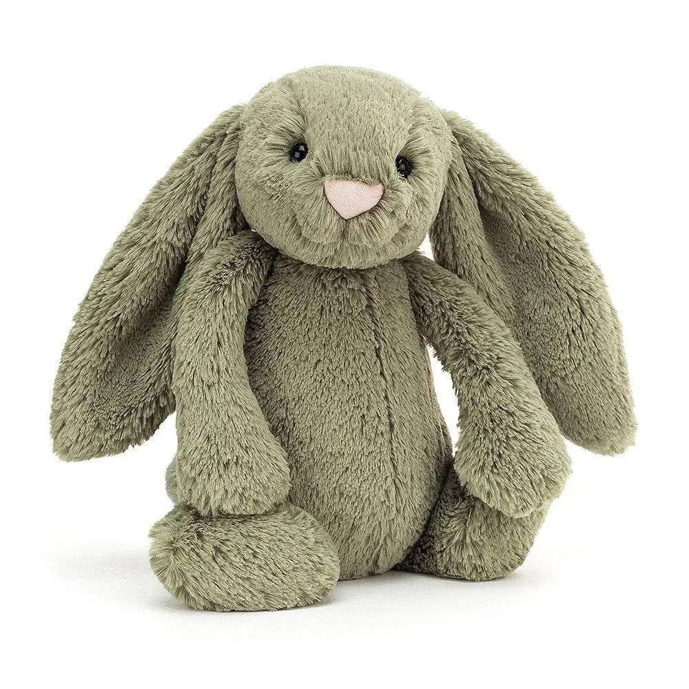 Jellycat Bashful Fern Bunny Medium - H12" X W5" 1