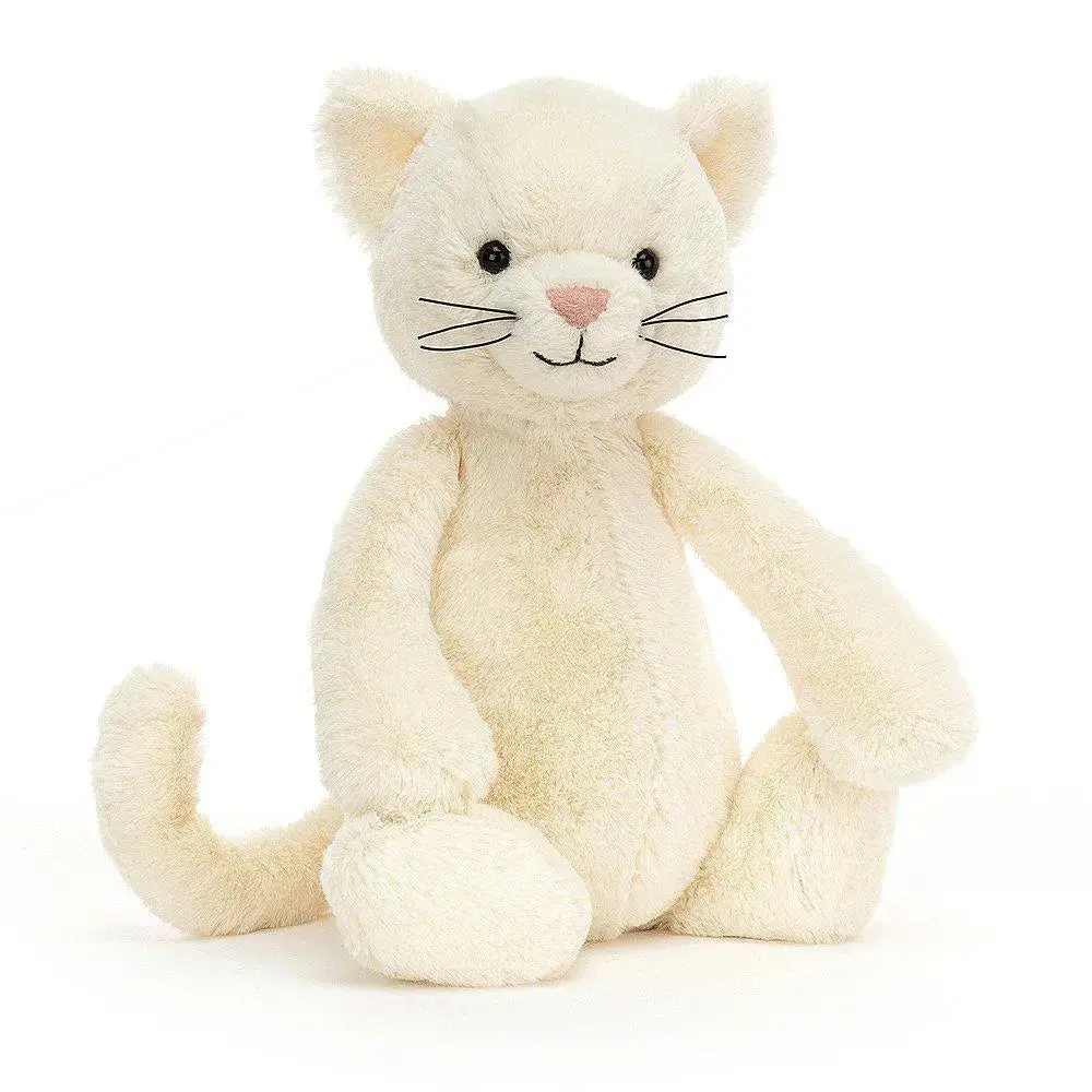 Jellycat Bashful Cream Kitten 1