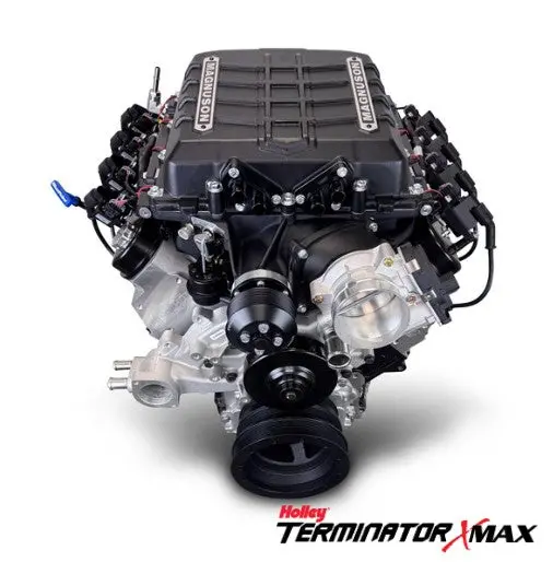 Gm Ls Compatible 427 C.I. Engine And 4L80e Automatic Transmission - 830 Horsepower - Standard Edition Builder Series - Holley Terminator X Efi System 1