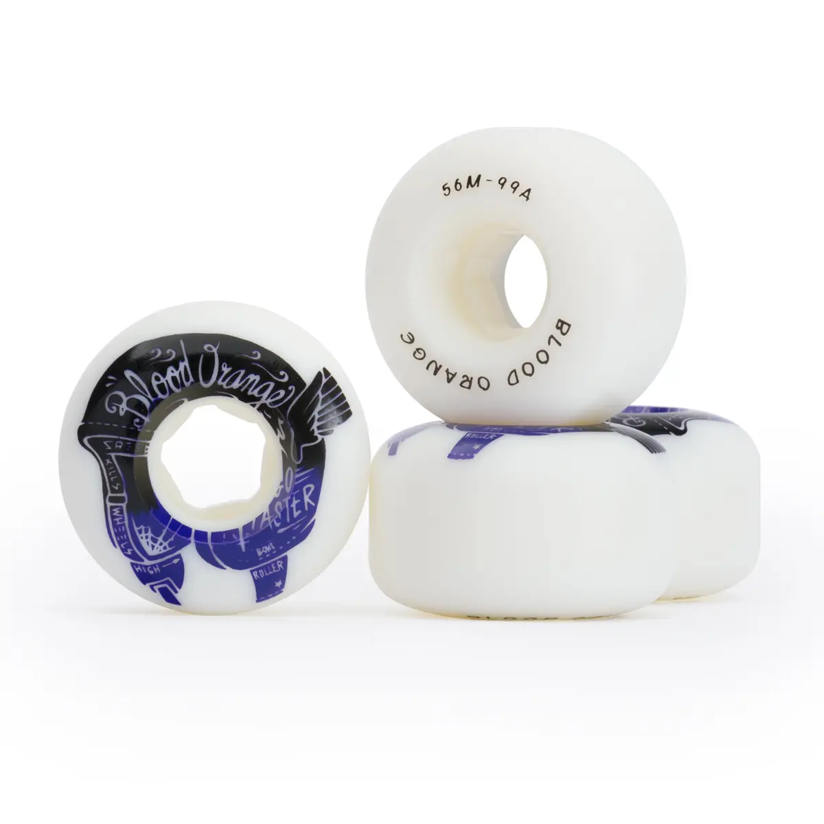 Blood Orange Street Rounded 56Mm/99A Wheels 1