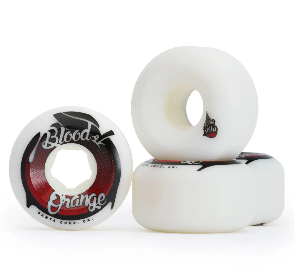 Blood Orange Street Conical 57Mm/99A Wheels 1