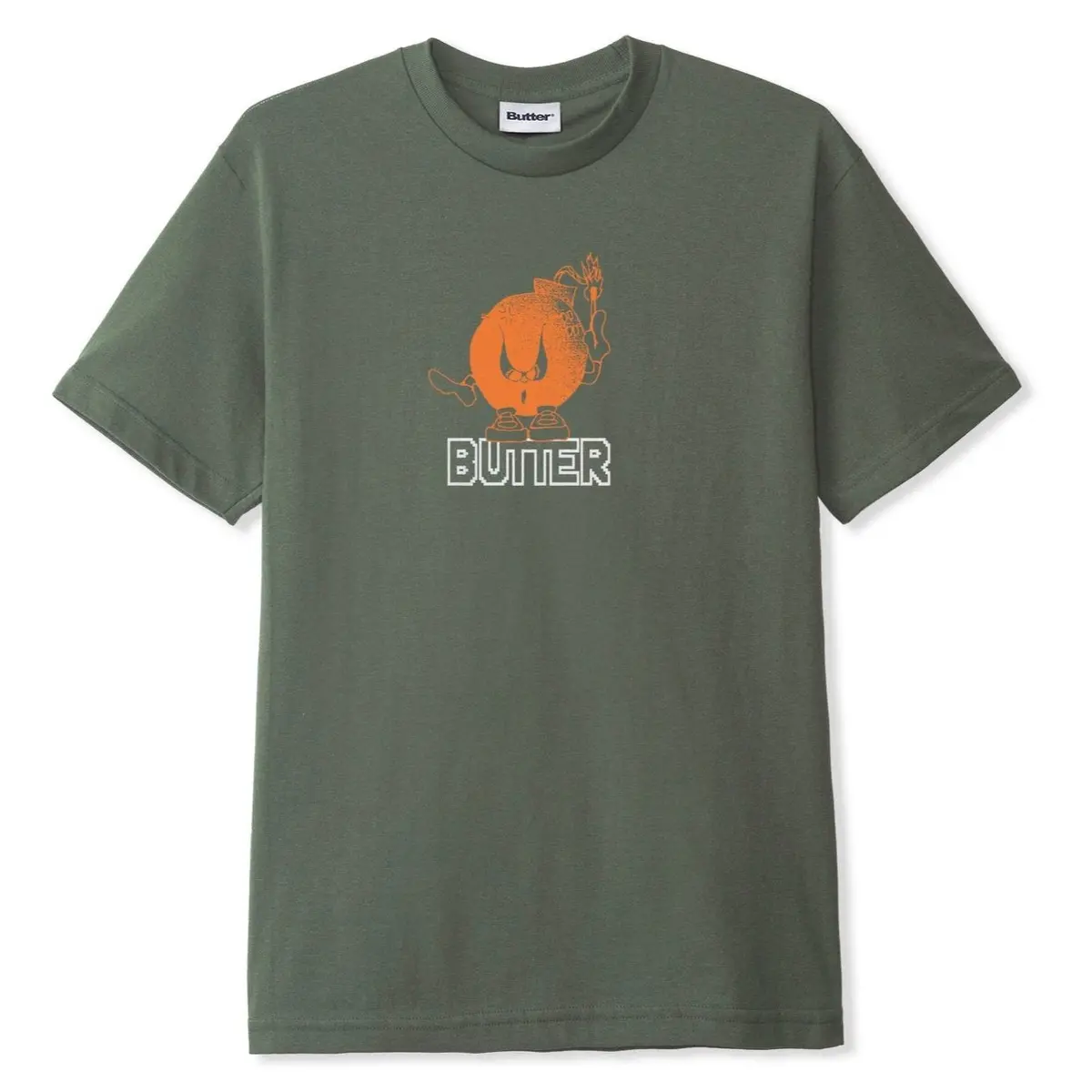 Butter Goods Bomb Tee Army 1