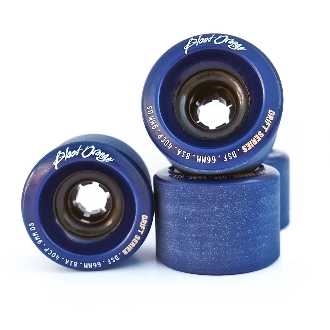 Blood Orange Drift Series 66Mm/81A Night Fall Wheels 1