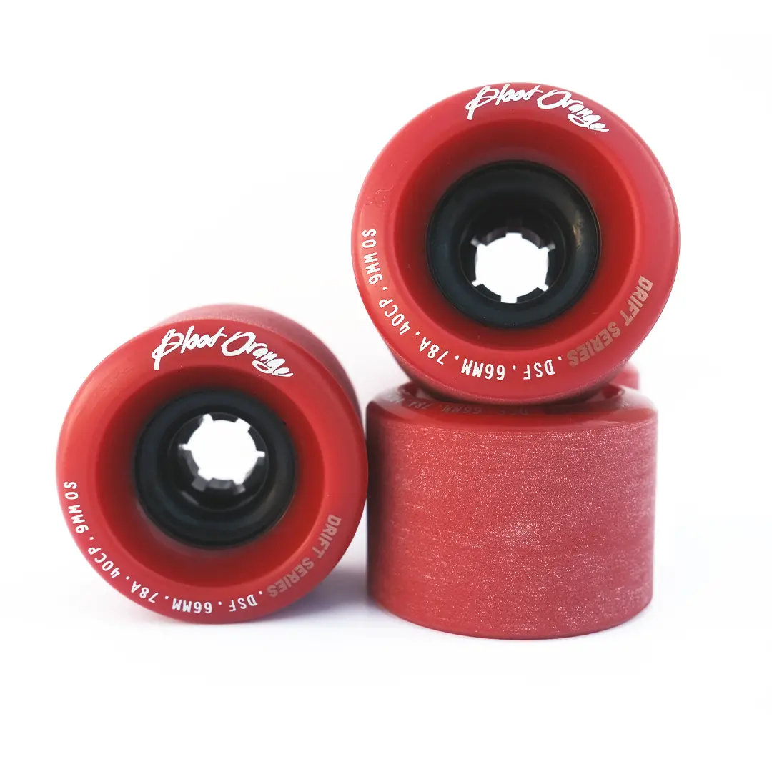 Blood Orange Drift Series 66Mm/78A Oxblood Wheels 1