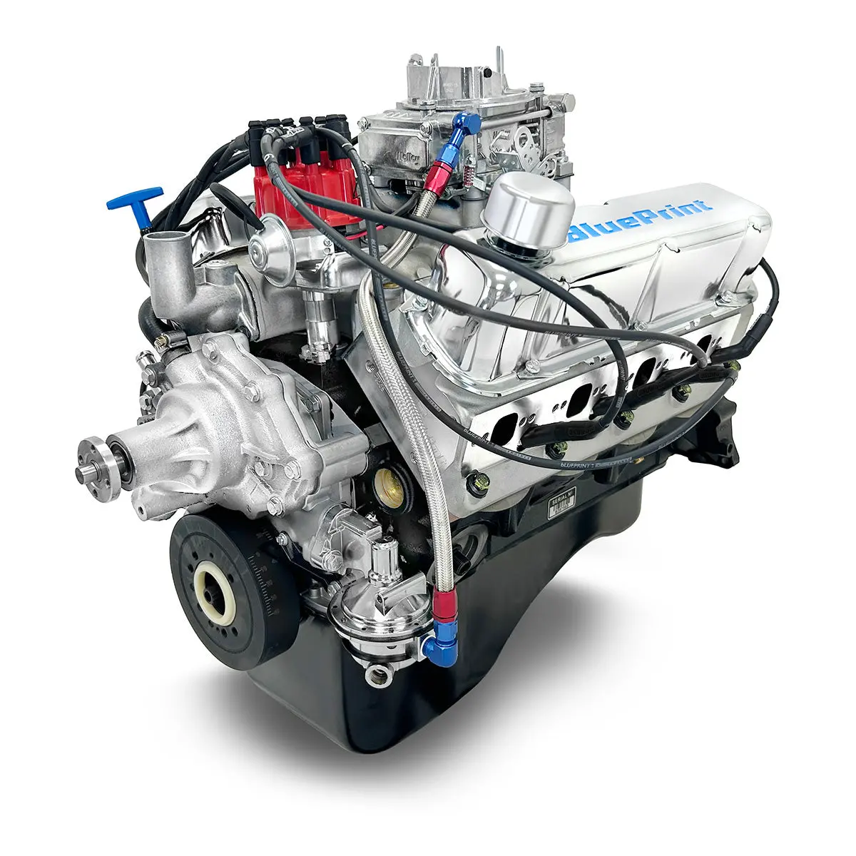 Ford Small Block Compatible 302 C.I. Engine - 361 Horsepower - Deluxe Dressed - Carbureted 1