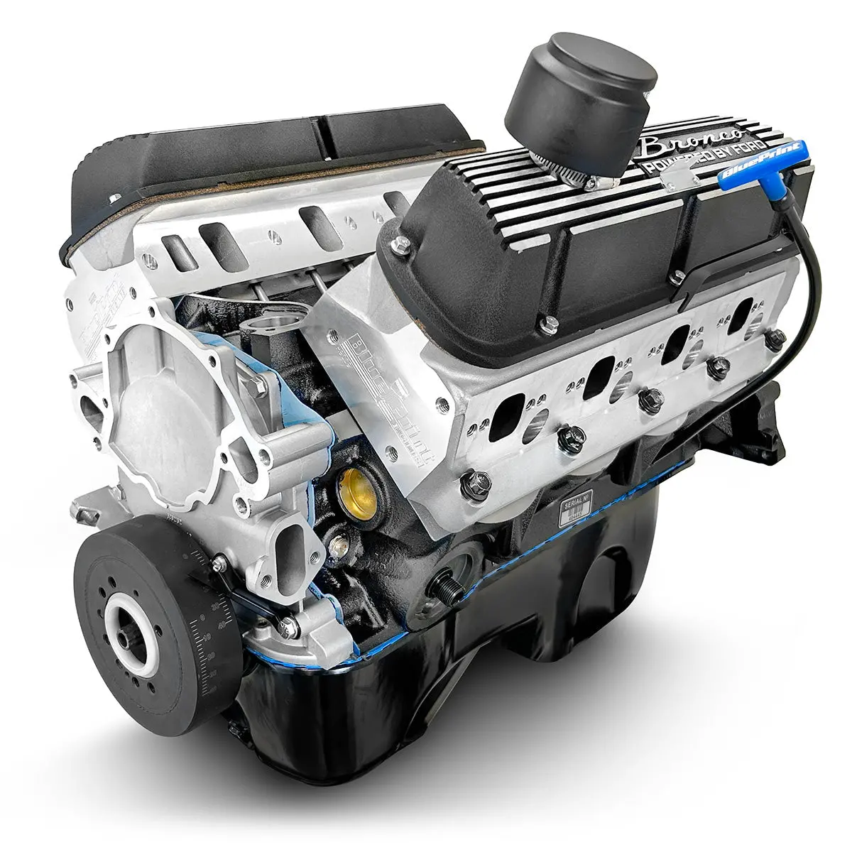 Ford Small Block Compatible 302 C.I. Engine - 365 Horsepower - Long Block Bronco Edition 1