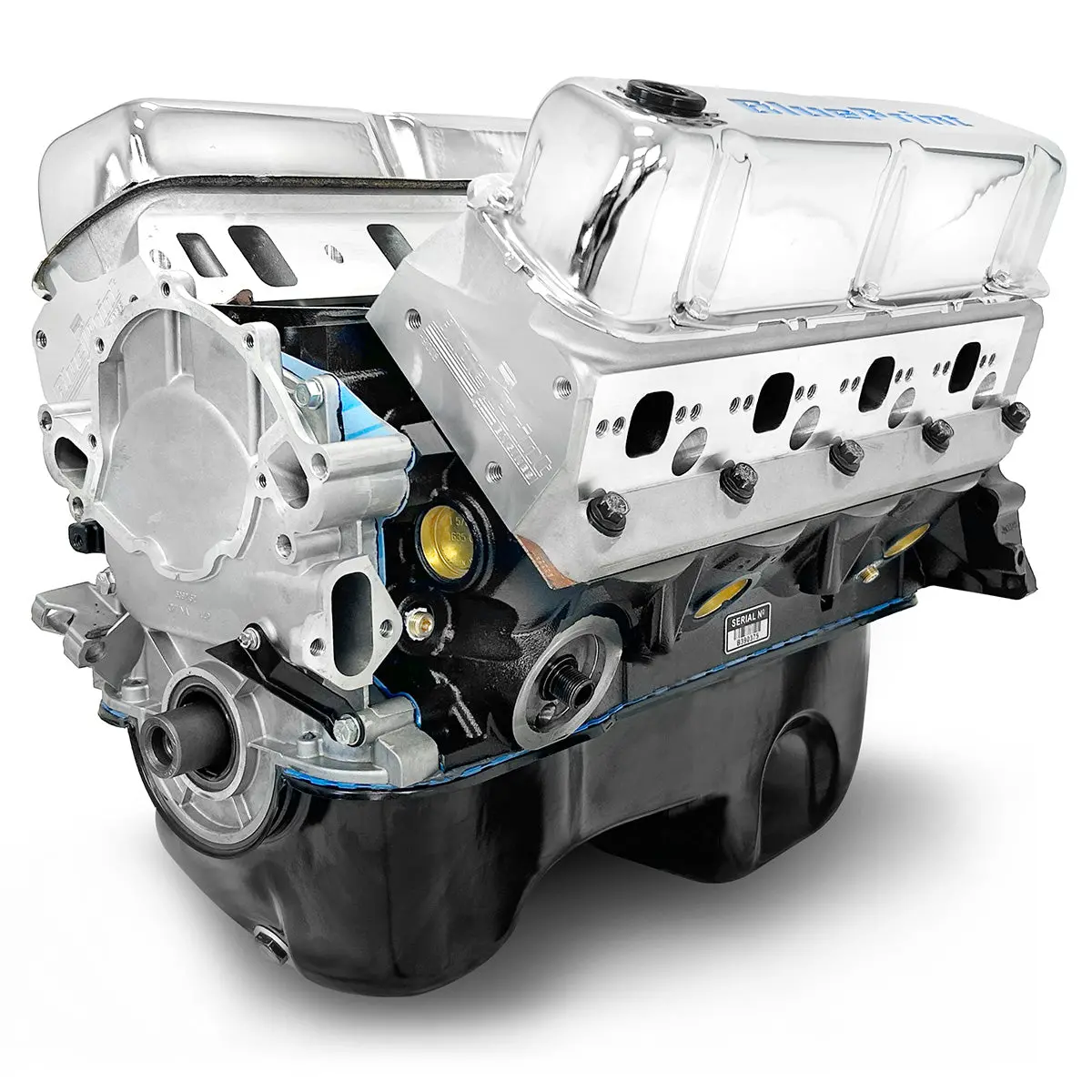 Ford Small Block Compatible 302 C.I. Engine - 361 Horsepower - Long Block - Rear Sump 1