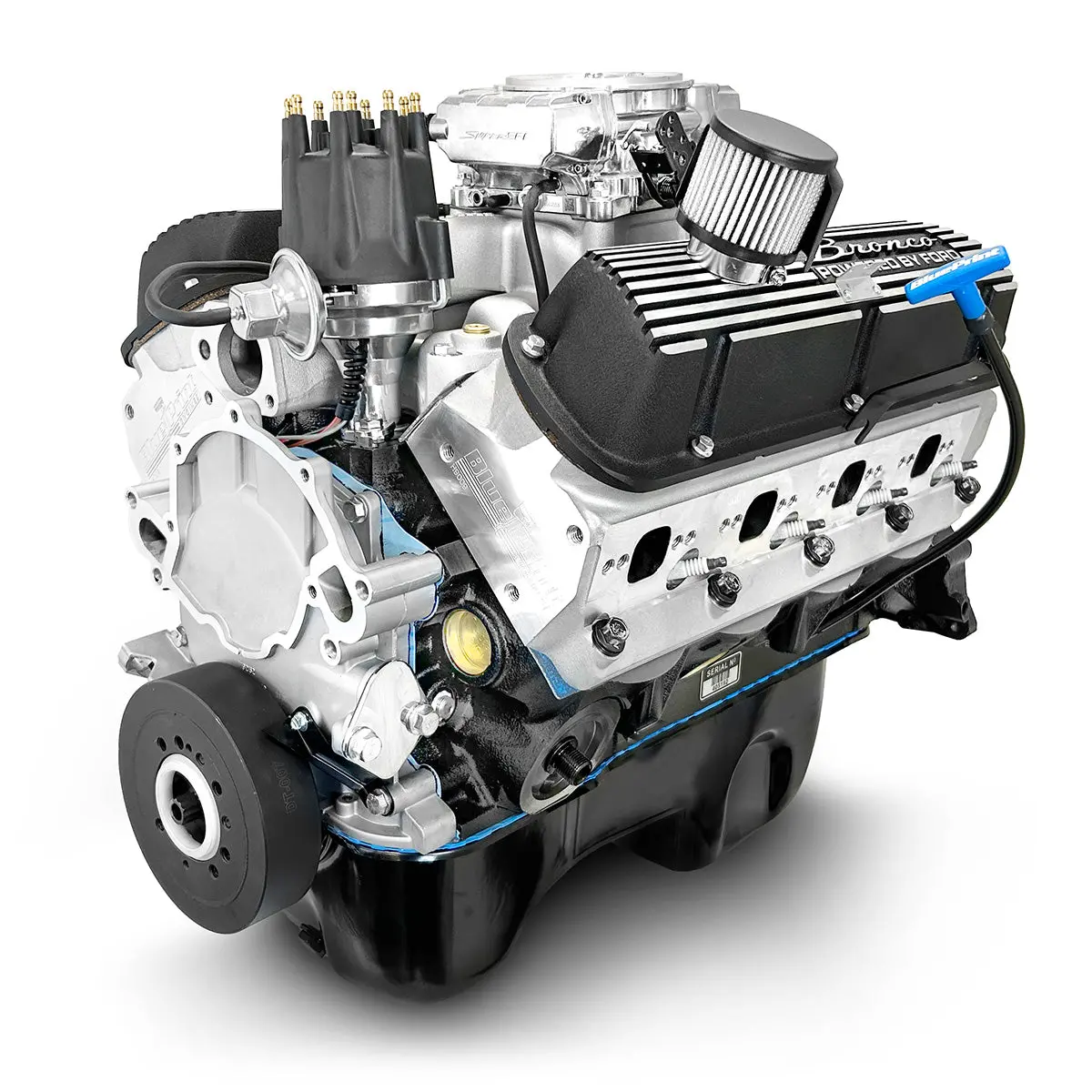 Ford Small Block Compatible 302 C.I. Engine - 365 Horsepower - Base Dressed Bronco Edition - Fuel Injected 1