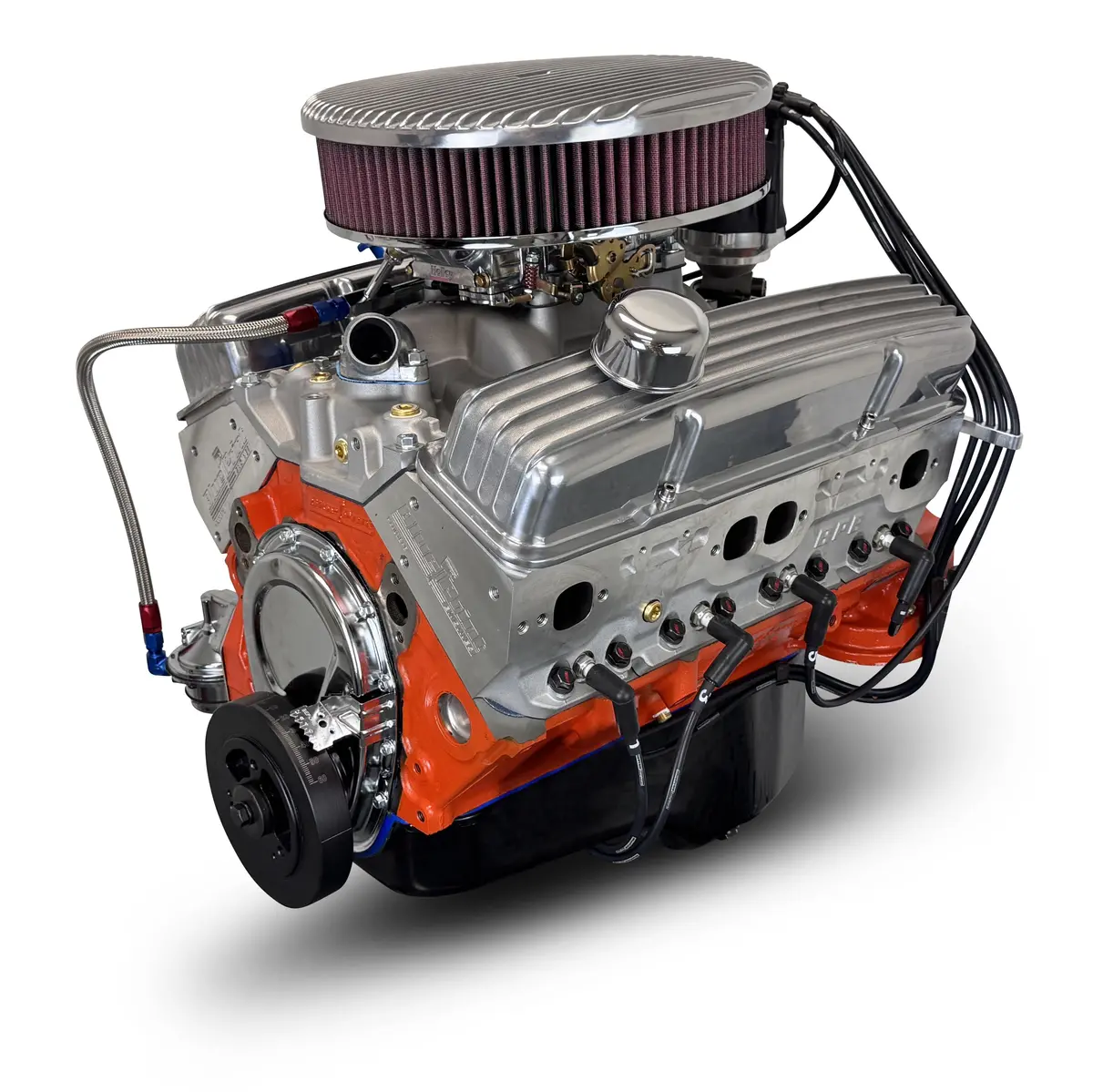 Gm Small Block Compatible 327 C.I. Engine - 350 Horsepower - Deluxe Dressed - Carbureted 1