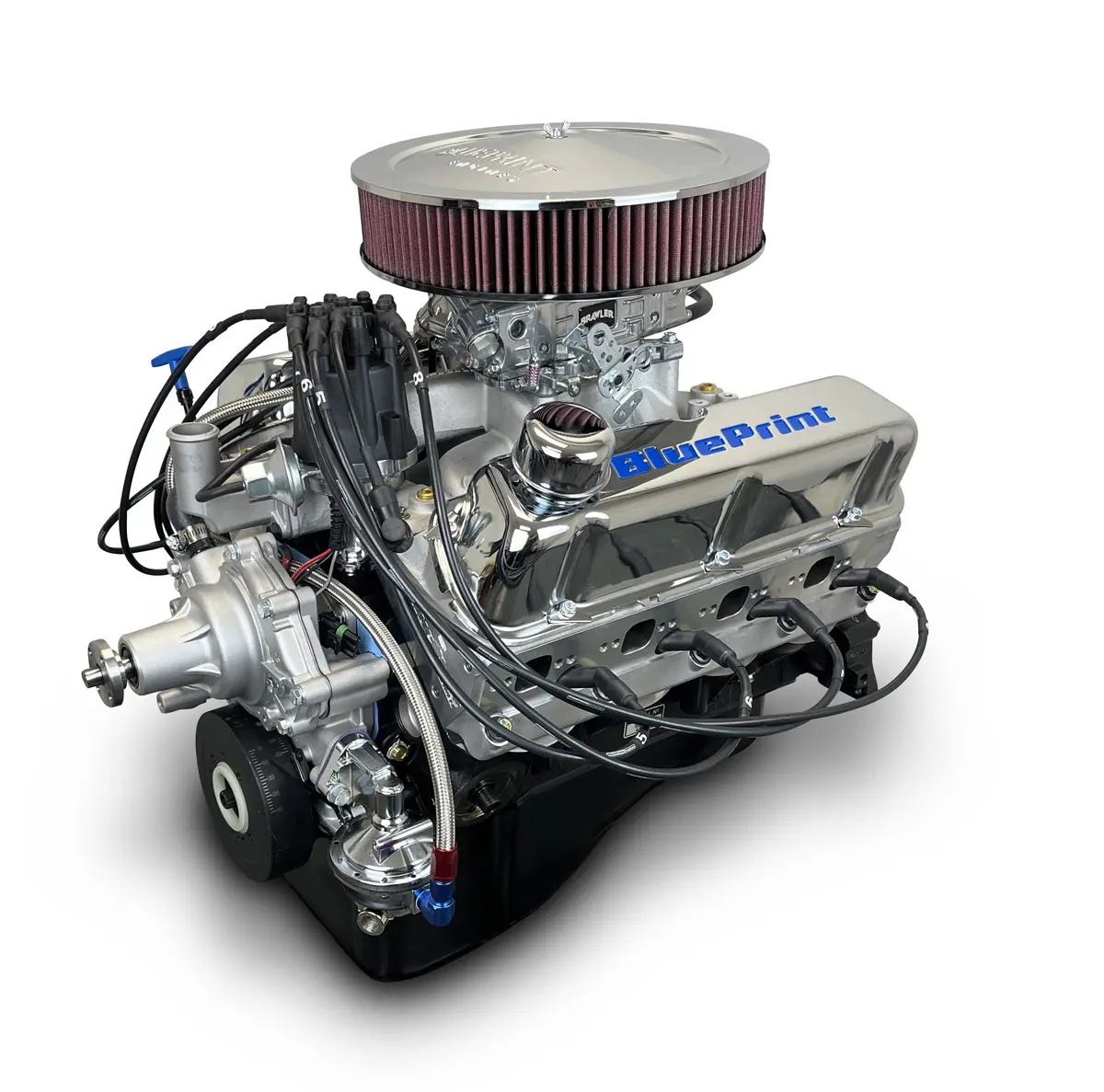 Ford Small Block Compatible 347 C.I. Engine - 415 Horsepower - Deluxe Dressed - Carbureted 1
