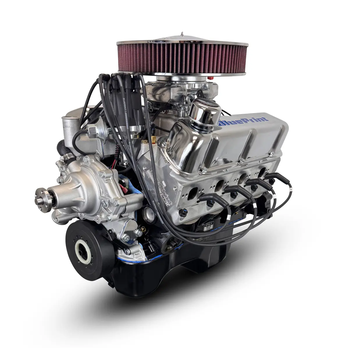 Ford Small Block Compatible 347 C.I. Engine - 415 Horsepower - Deluxe Dressed - Fuel Injected 1