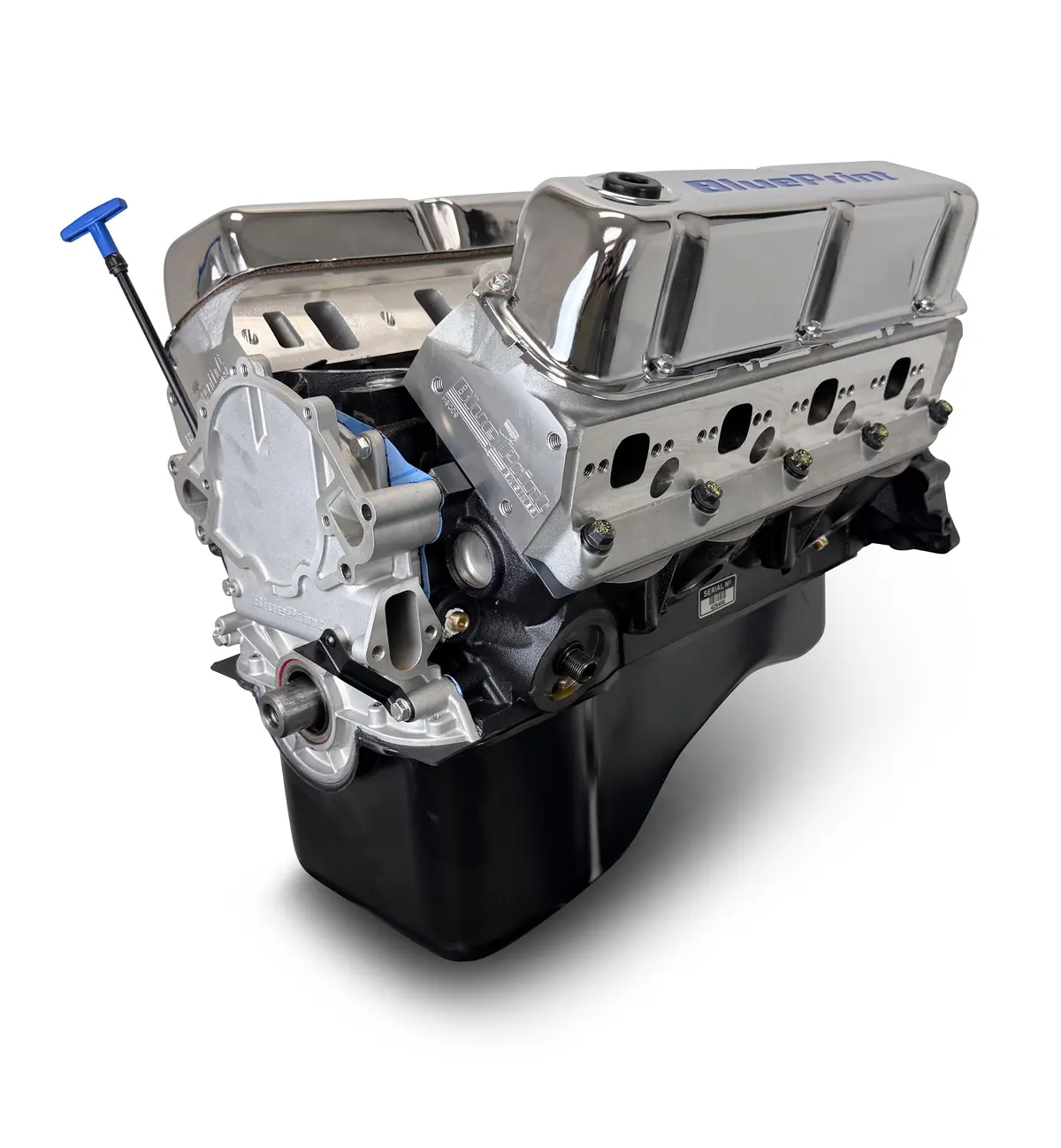 Ford Small Block Compatible 347 C.I. Engine - 415 Horsepower - Long Block 1