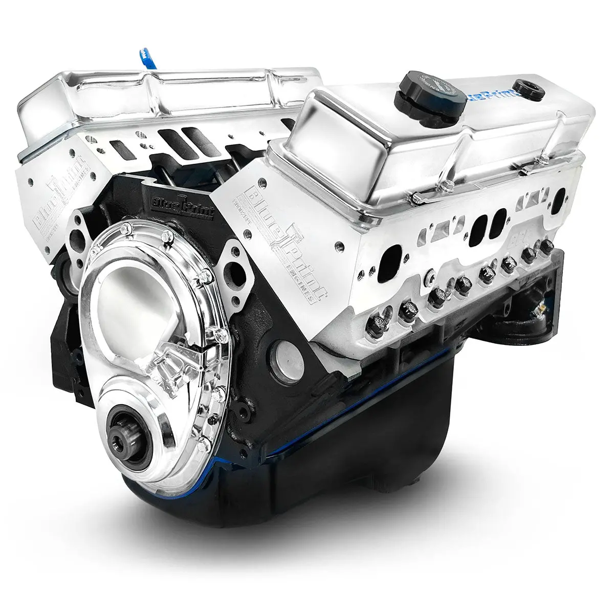 Gm Small Block Compatible 350 C.I. Engine - 341 Horsepower - Long Block 1