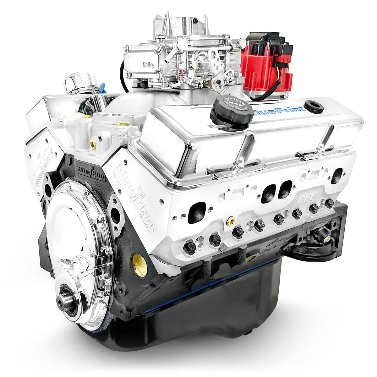 Gm Small Block Compatible 350 C.I. Engine - 341 Horsepower - Base Dressed - Carbureted 1