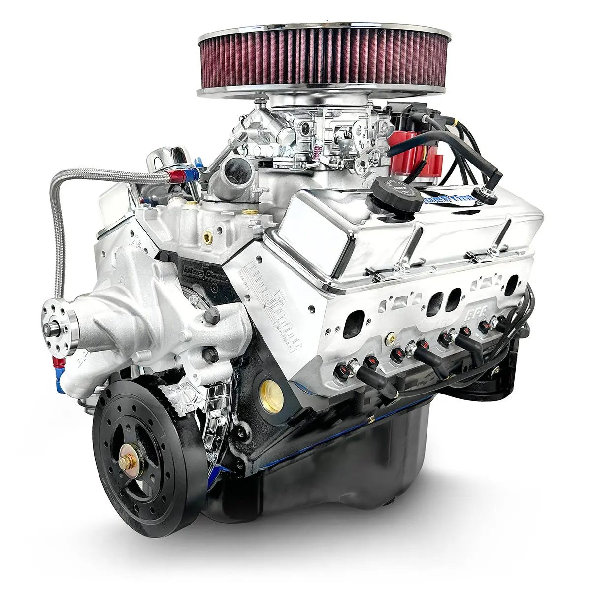 Gm Small Block Compatible 350 C.I. Engine - 341 Horsepower - Deluxe Dressed - Carbureted 1
