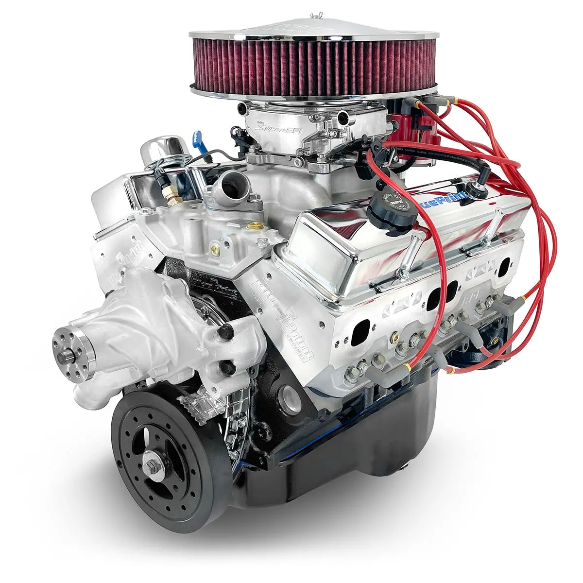 Gm Small Block Compatible 350 C.I. Engine - 341 Horsepower - Deluxe Dressed - Fuel Injected 1