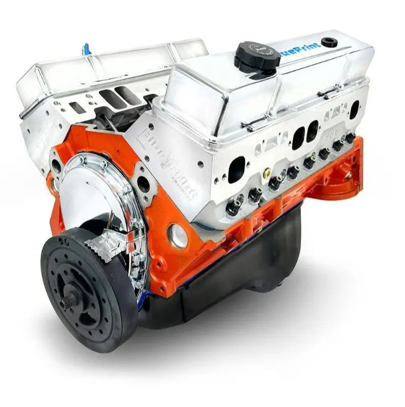 Gm Small Block Compatible 383 C.I. Power Adder Engine - 415 Horsepower - Long Block 1