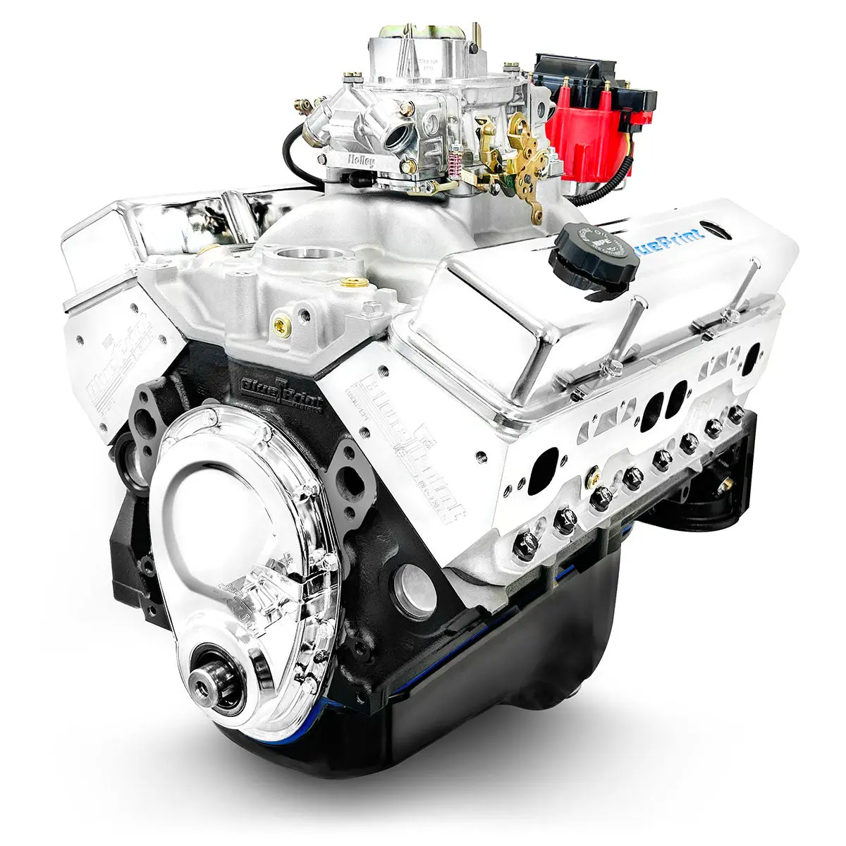 Gm Small Block Compatible 383 C.I. Engine - 436 Horsepower - Base Dressed - Carbureted 1