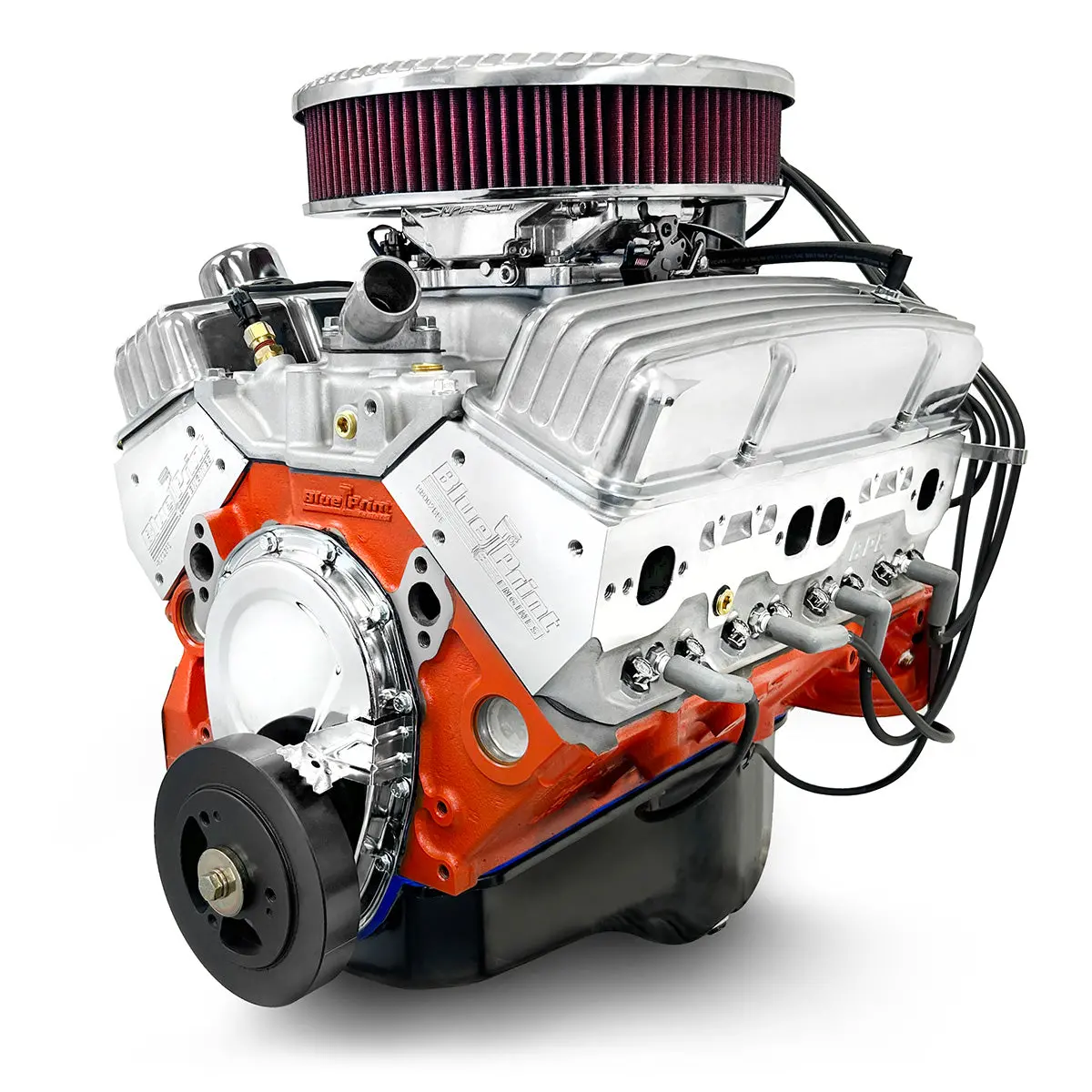 Gm Small Block Compatible 327 C.I. Engine - 350 Horsepower - Deluxe Dressed - Fuel Injected 1