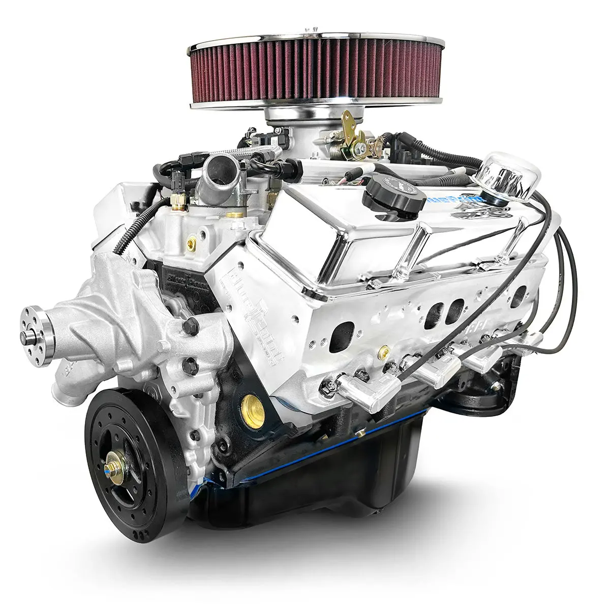 Gm Small Block Compatible 400 C.I. Engine - 500 Horsepower - Deluxe Dressed - Multi-Port Fuel Injected 1