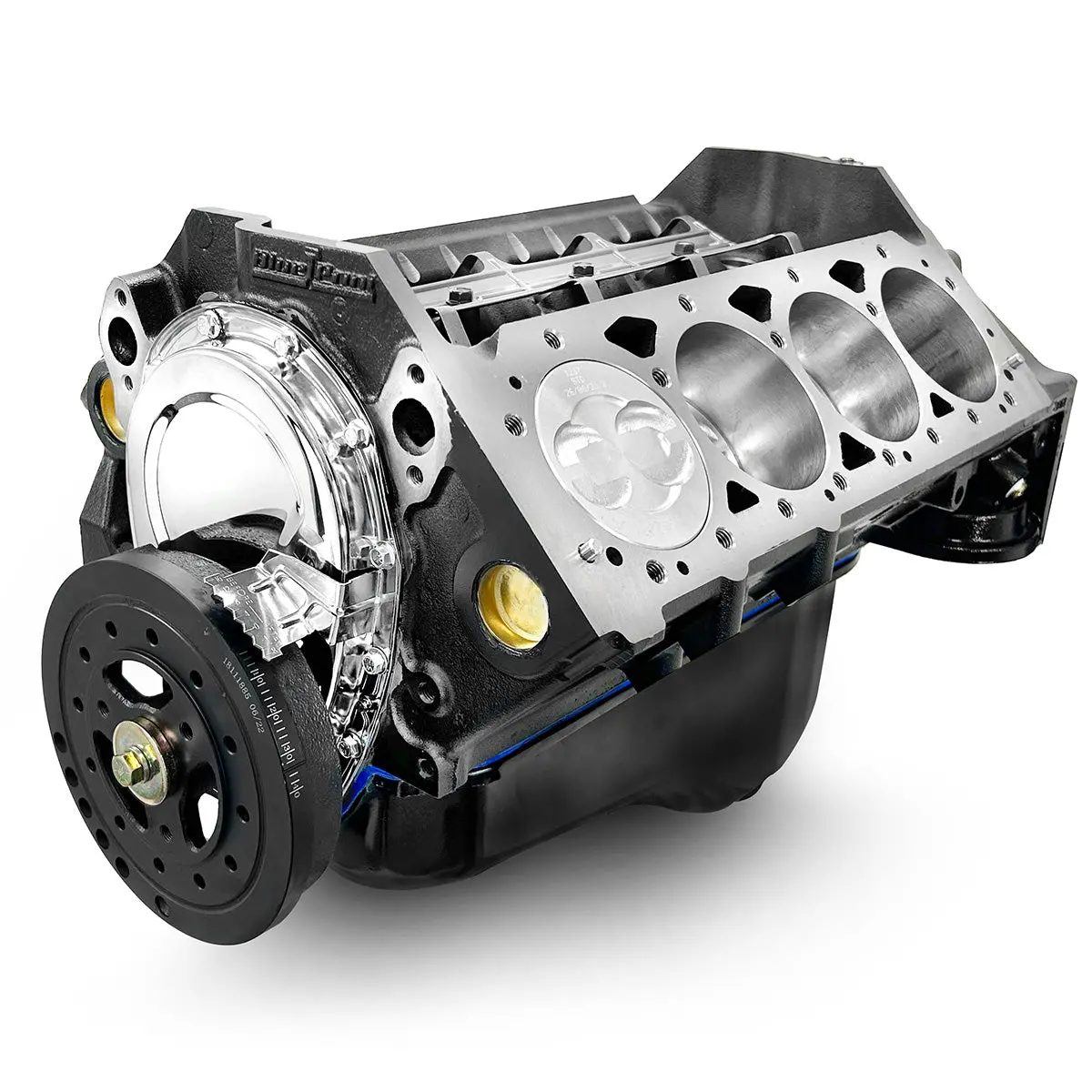Gm Small Block Compatible 383 C.I. Engine - 436 Horsepower - Short Block Plus 1