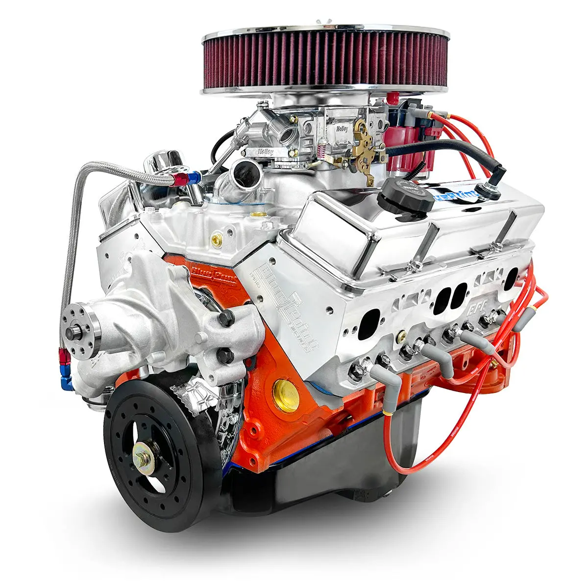 Gm Small Block Compatible 400 C.I. Engine - 500 Horsepower - Deluxe Dressed - Carbureted 1