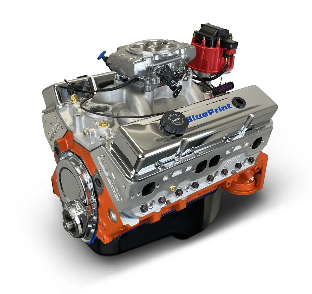 Gm Small Block Compatible 400 C.I. Engine - 500 Horsepower - Base Dressed - Fuel Injected 1