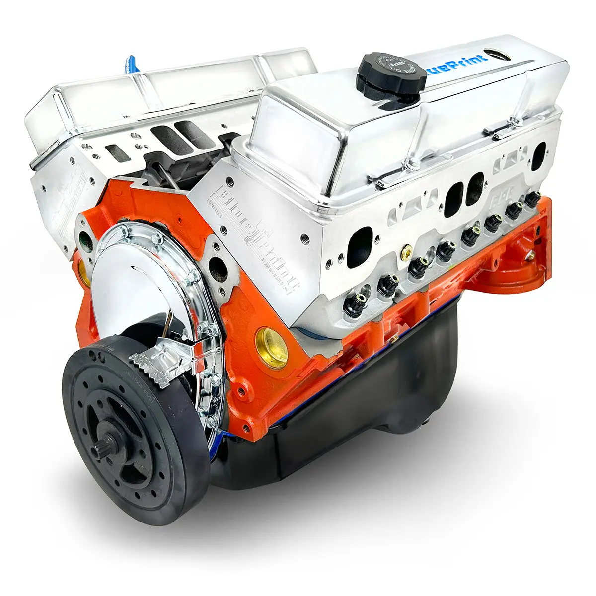 Gm Small Block Compatible 427 C.I. Proseries Engine - 540 Horsepower - Long Block 1