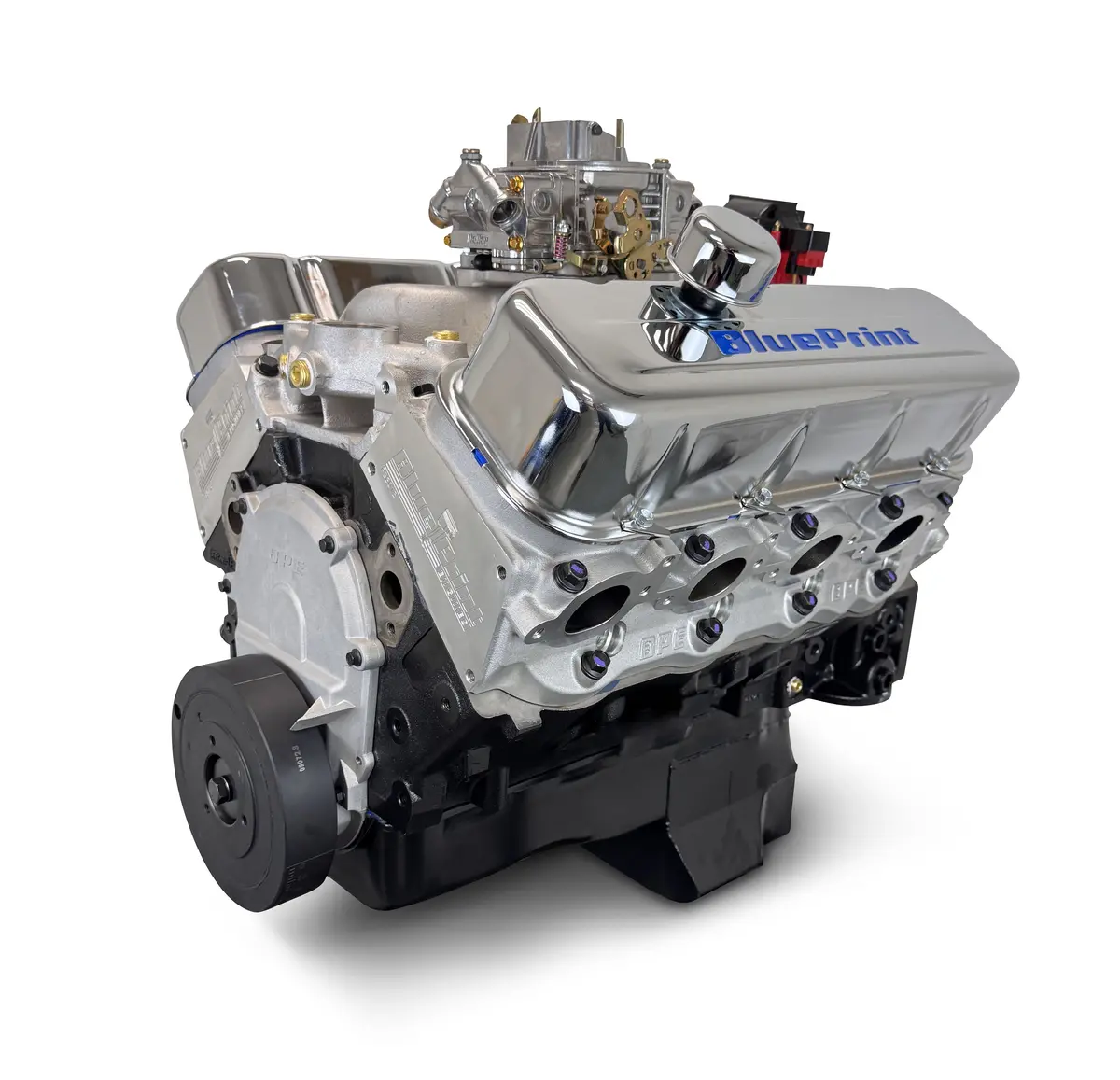 Gm Big Block Compatible 454 C.I. Engine - 460 Horsepower - Base Dressed - Carbureted 1